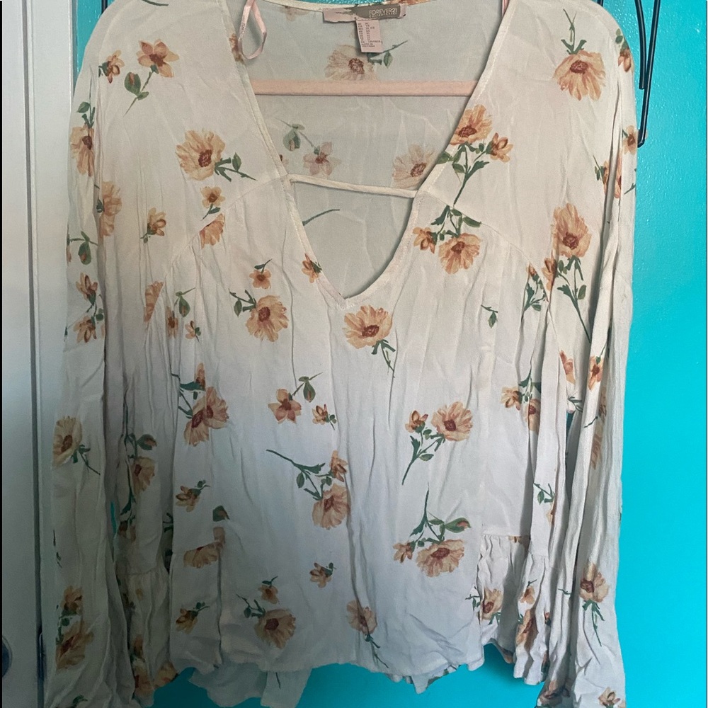Floral blouse